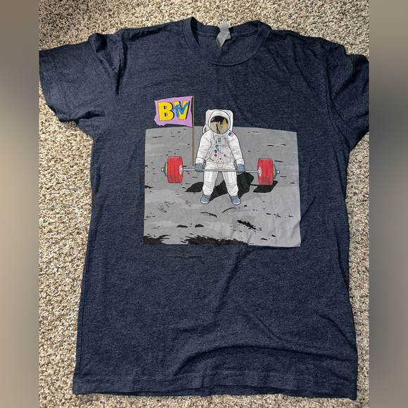 Barbell Apparel Other - BV Astronaut Graphic Tee - Navy Blue